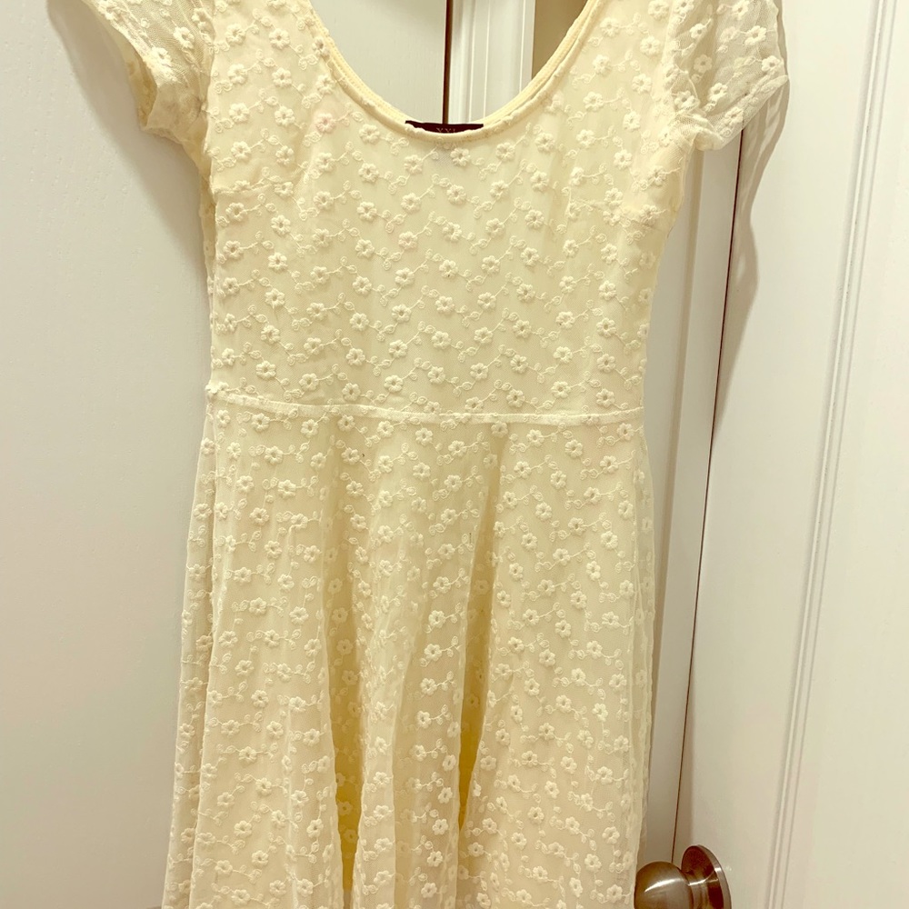 Cream dress